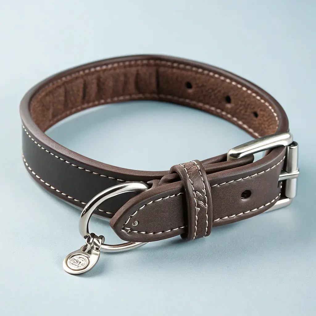 Collar Ajustable de Cuero